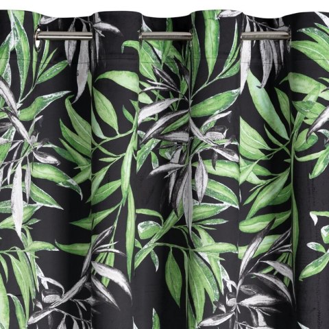 ZASŁONA GOTOWA ZOJA 140 X 250 CM CZARNY ZASŁONA GOTOWA ZOJA 140 X 250 CM CZARNY