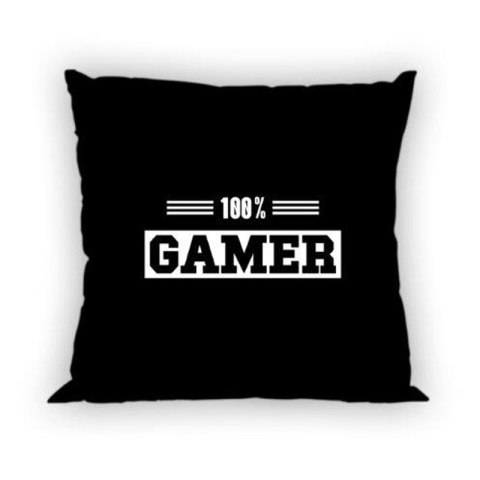 Poszewka bawełniana 40x40 Game czarna Poszewka bawełniana 40x40 Game czarna