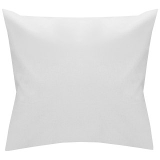 Poszewka hotelowa na zakładkę GŁADKA biała/40x40