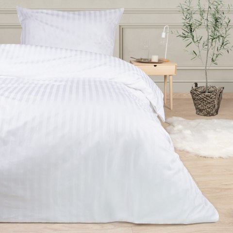 Poszewka hotelowa na zakładkę PASY 2cm biała/40x40 Poszewka hotelowa na zakładkę PASY 2cm biała/40x40
