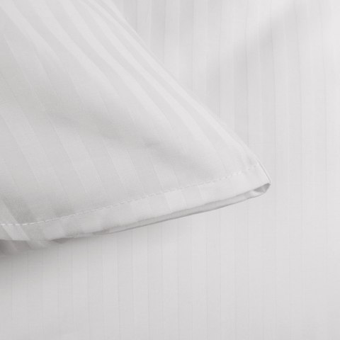 Poszwa hotelowa na zakładkę PASY 1cm biała/160x200 Poszwa hotelowa na zakładkę PASY 1cm biała/160x200