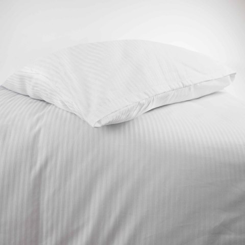 Poszwa hotelowa na zakładkę PASY 4mm biała/140x200 Poszwa hotelowa na zakładkę PASY 4mm biała/140x200