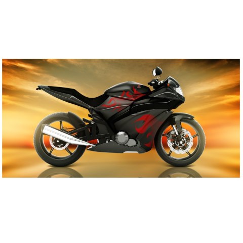 Ręcznik bawełniany 70x140 Motocykl Ręcznik bawełniany 70x140 Motocykl