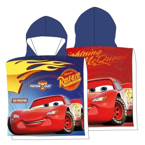 Ręcznik ponczo z kapturem 55x110 Cars Zygzak Ręcznik ponczo z kapturem 55x110 Cars Zygzak