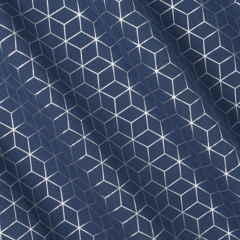 ZASŁONA GOTOWA CUBE 140 X 250 CM GRANATOWY