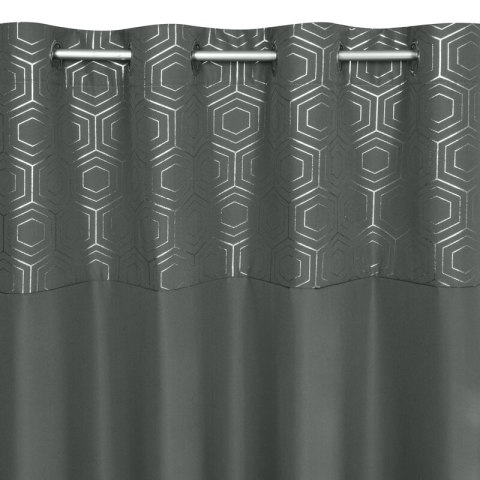 ZASŁONA GOTOWA DAFNE 140 X 250 CM GRAFITOWY