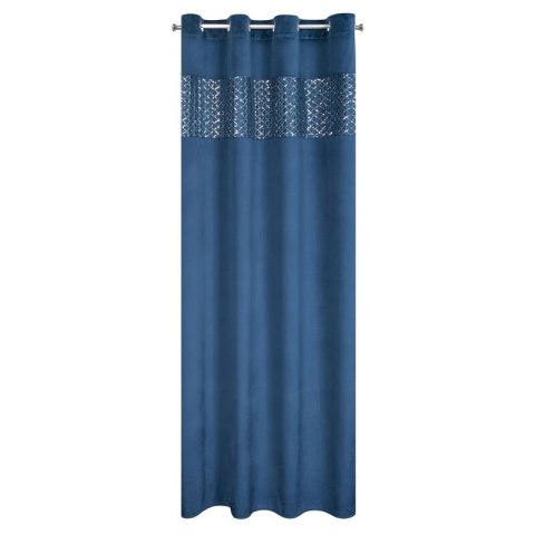 ZASŁONA GOTOWA MARGOT 140 X 250 CM GRANATOWY ZASŁONA GOTOWA MARGOT 140 X 250 CM GRANATOWY