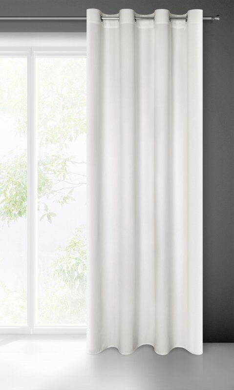 ZASŁONA GOTOWA MILO 140 X 250 CM BIAŁY ZASŁONA GOTOWA MILO 140 X 250 CM BIAŁY