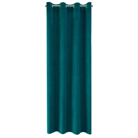 ZASŁONA GOTOWA MILO 140 X 250 CM CIEMNOTURKUSOWY ZASŁONA GOTOWA MILO 140 X 250 CM CIEMNOTURKUSOWY