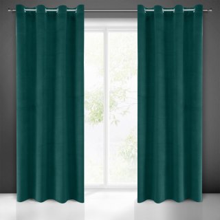 ZASŁONA GOTOWA MILO 140 X 250 CM CIEMNOZIELONY