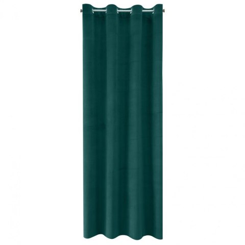 ZASŁONA GOTOWA MILO 140 X 250 CM CIEMNOZIELONY ZASŁONA GOTOWA MILO 140 X 250 CM CIEMNOZIELONY