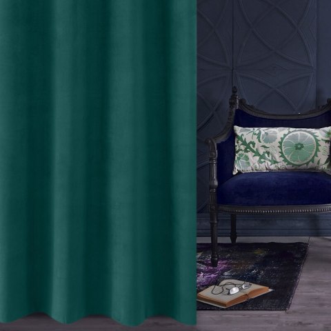 ZASŁONA GOTOWA MILO 140 X 250 CM CIEMNOZIELONY ZASŁONA GOTOWA MILO 140 X 250 CM CIEMNOZIELONY