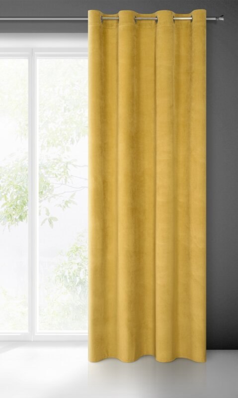 ZASŁONA GOTOWA MILO 140 X 250 CM ZŁOTY ZASŁONA GOTOWA MILO 140 X 250 CM ZŁOTY