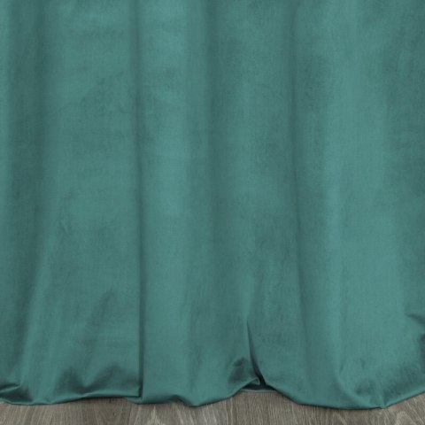 ZASŁONA GOTOWA PERI 140 X 250 CM CIEMNOTURKUSOWY ZASŁONA GOTOWA PERI 140 X 250 CM CIEMNOTURKUSOWY