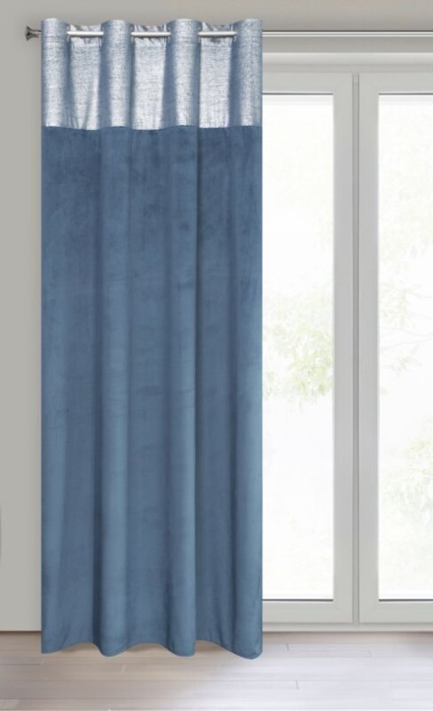 ZASŁONA GOTOWA PERI 140 X 250 CM GRANATOWY ZASŁONA GOTOWA PERI 140 X 250 CM GRANATOWY