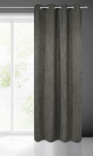 ZASŁONA GOTOWA ROSSIE 140 X 250 CM GRAFITOWY
