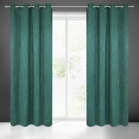 ZASŁONA GOTOWA ROSSIE 140 X 250 CM ZIELONY ZASŁONA GOTOWA ROSSIE 140 X 250 CM ZIELONY