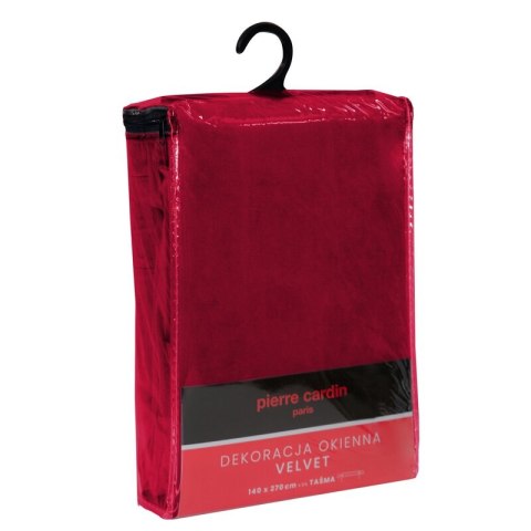 ZASŁONA GOTOWA SIBEL NA TAŚMIE 140 X 270 CM BORDOWY ZASŁONA GOTOWA SIBEL NA TAŚMIE 140 X 270 CM BORDOWY