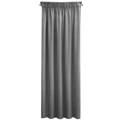 ZASŁONA GOTOWA SIBEL NA TAŚMIE 140 X 270 CM STALOWY