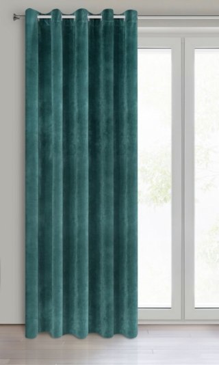 ZASŁONA GOTOWA VILLA 140 X 250 CM CIEMNOTURKUSOWY