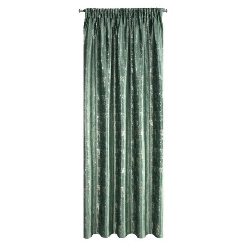 ZASŁONA GOTOWA VILMA NA TAŚMIE 140 X 270 CM CIEMNOZIELONY ZASŁONA GOTOWA VILMA NA TAŚMIE 140 X 270 CM CIEMNOZIELONY