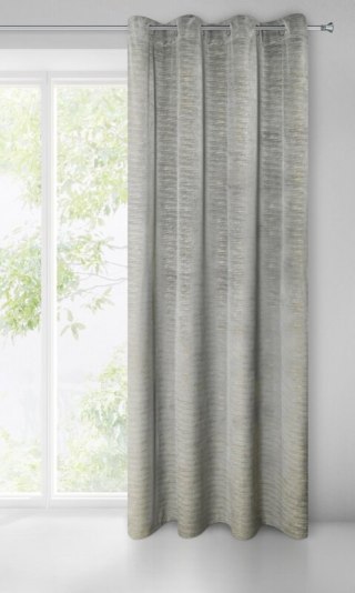 ZASŁONA GOTOWA ALUVIA 140 X 250 CM STALOWY