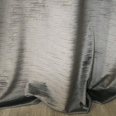 ZASŁONA GOTOWA ALUVIA 140 X 250 CM STALOWY