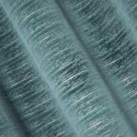 ZASŁONA GOTOWA ALUVIA 140 X 250 CM TURKUSOWY