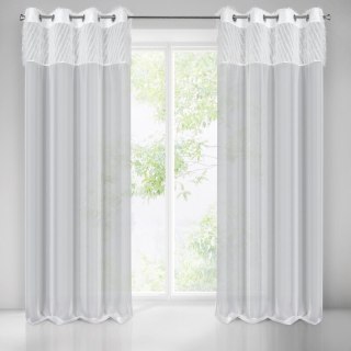 ZASŁONA GOTOWA AMIRA 140 X 250 CM BIAŁY