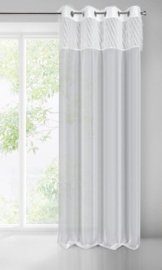 ZASŁONA GOTOWA AMIRA 140 X 250 CM BIAŁY