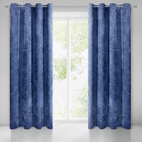 ZASŁONA GOTOWA ANISA 140 X 250 CM GRANATOWY