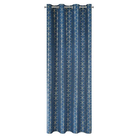 ZASŁONA GOTOWA CANDE 140 X 250 CM GRANATOWY