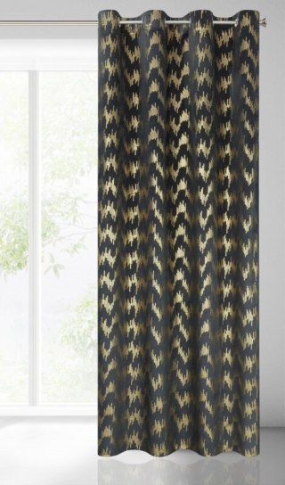 ZASŁONA GOTOWA CHILL 140 X 250 CM CZARNY