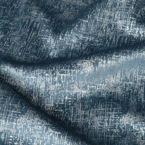 ZASŁONA GOTOWA D91 CYPR NA TAŚMIE 140 X 270 CM GRANATOWY