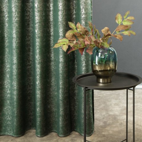 ZASŁONA GOTOWA D91 CYPR NA TAŚMIE 140 X 270 CM ZIELONY