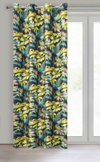 ZASŁONA GOTOWA D91 LIVY 140 X 250 CM CZARNY