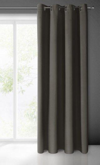 ZASŁONA GOTOWA LOGAN 135 X 250 CM GRAFITOWY