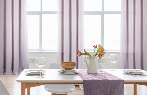 ZASŁONA GOTOWA PAOLA 140 X 250 CM RÓŻOWY