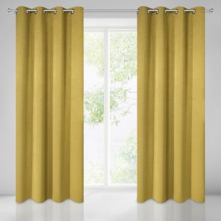 ZASŁONA GOTOWA ROSSIE 140 X 250 CM MUSZTARDOWY