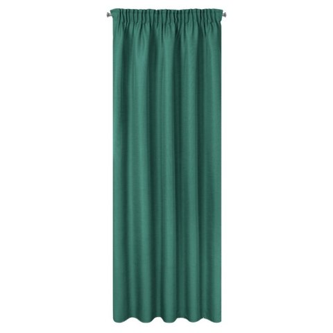 ZASŁONA GOTOWA STYLE NA TAŚMIE 140 X 270 CM ZIELONY