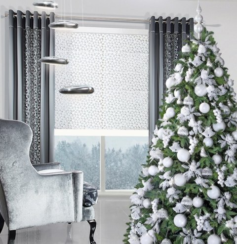 LAMPA ELIZA (03) 70 X 25 X 120 CM SREBRNY
