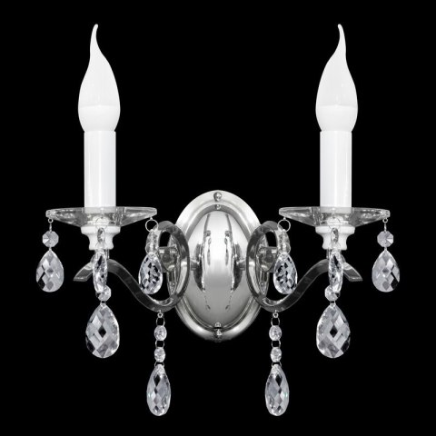 LAMPA LORETA (02) 34 X 20 X 32 CM SREBRNY LAMPA LORETA (02) 34 X 20 X 32 CM SREBRNY