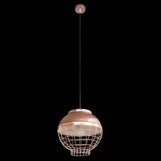 LAMPA LUCY (02) FI 30 X 12 CM MIEDZIANY