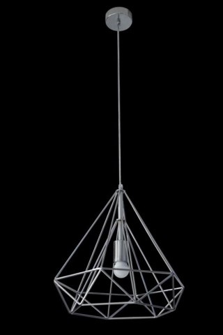 LAMPA WIRE (03) FI 36 X 62 CM SREBRNY