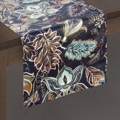 OBRUS GRACIA 33 X 180 CM GRANATOWY OBRUS GRACIA 33 X 180 CM GRANATOWY