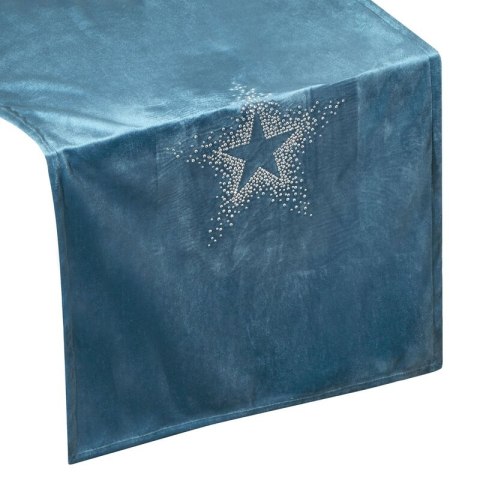 OBRUS ILONA 40 X 140 CM GRANATOWY OBRUS ILONA 40 X 140 CM GRANATOWY
