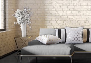 POSZEWKA SATU 40 X 40 CM BIAŁY