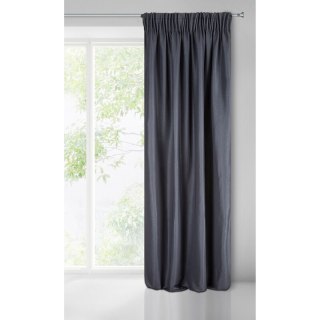 ZASŁONA GOTOWA AGGIE NA TAŚMIE 140 X 270 CM GRANATOWY
