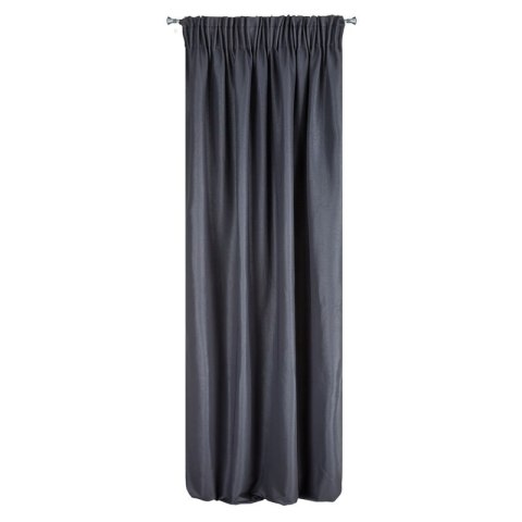 ZASŁONA GOTOWA AGGIE NA TAŚMIE 140 X 270 CM GRANATOWY