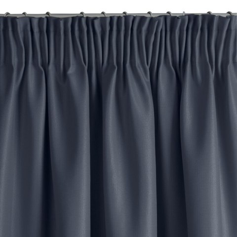 ZASŁONA GOTOWA AGGIE NA TAŚMIE 140 X 270 CM GRANATOWY